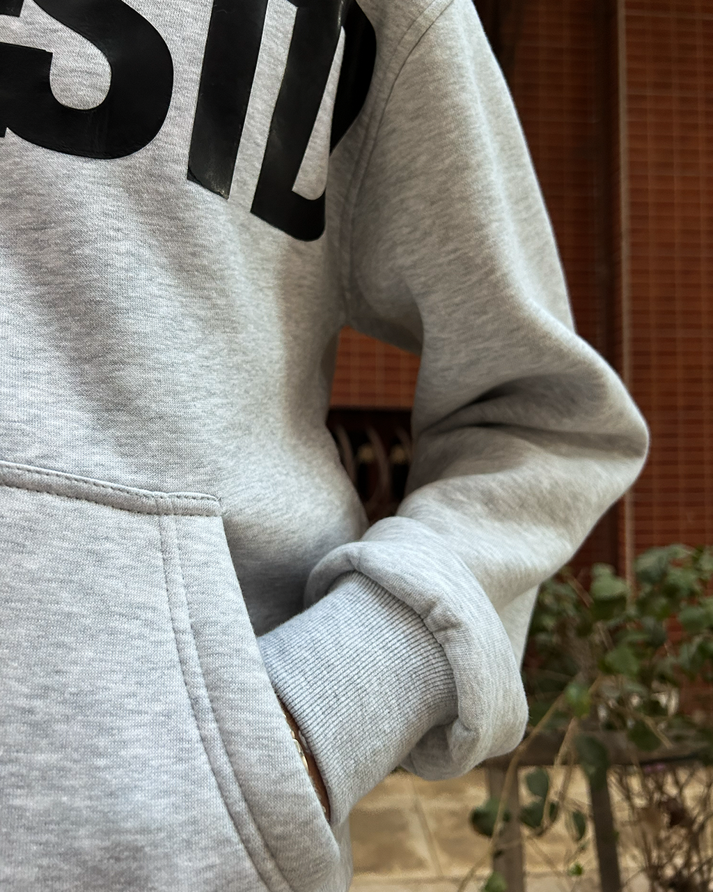 Crove Light Gray Zip Up