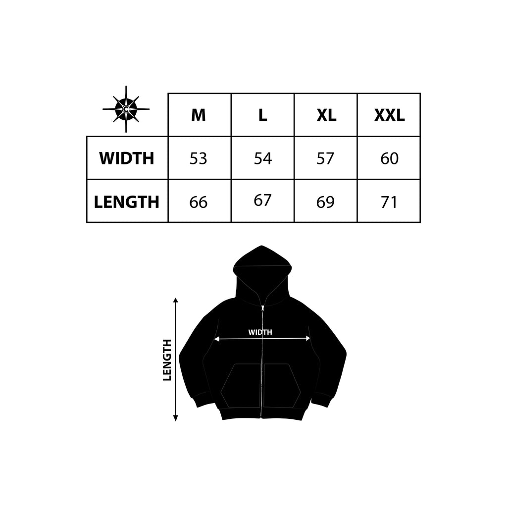 Crove Black Zip Up